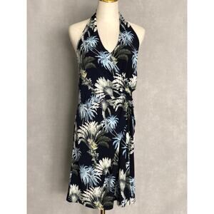 Tommy Bahama Sophia Palisades Palms Dress Women's XL in Coastline NEW
